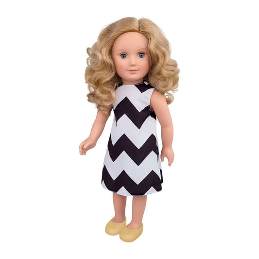 Hayati Girl Sandy Fab Weavy Dress Friends Doll (18 Inch)