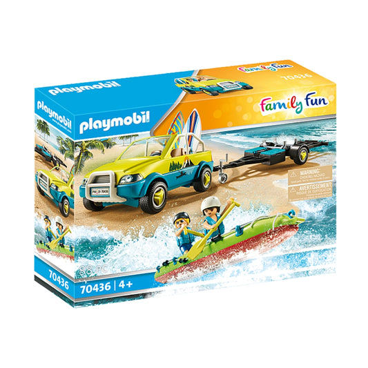 Playmobil  Beach Car with Canoe