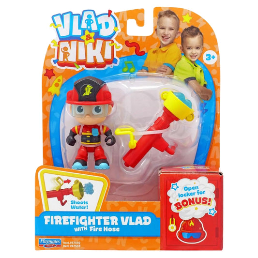 Vlad & Niki Firefighter Vlad Figure Set (Assorted)