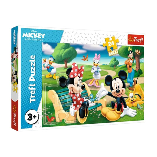 Mickey Mouse 24 Maxi Piece Puzzle