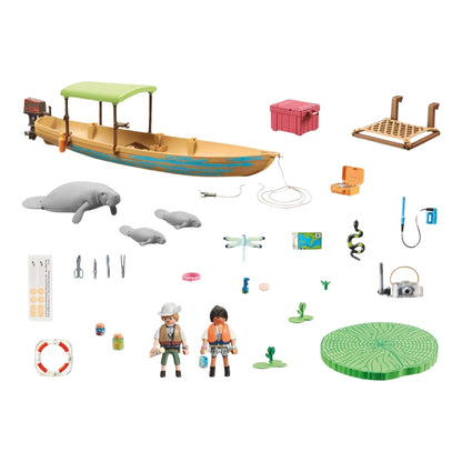 Playmobil Wiltopia – Boat Trip to Manatees