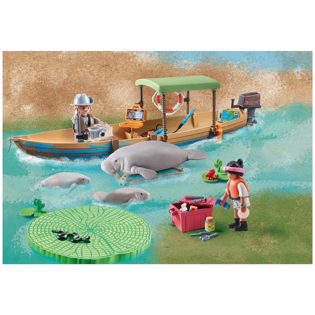 Playmobil Wiltopia – Boat Trip to Manatees