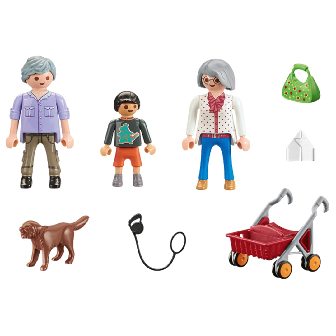 Playmobil Grandparents With Child