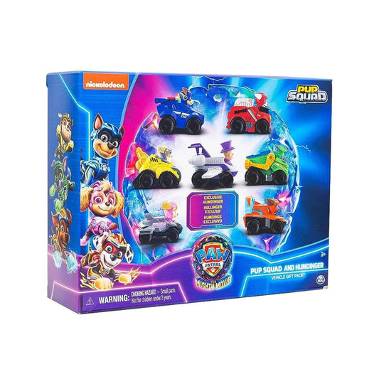 Paw Patrol The Mighty Movie Toy Vehicle Set