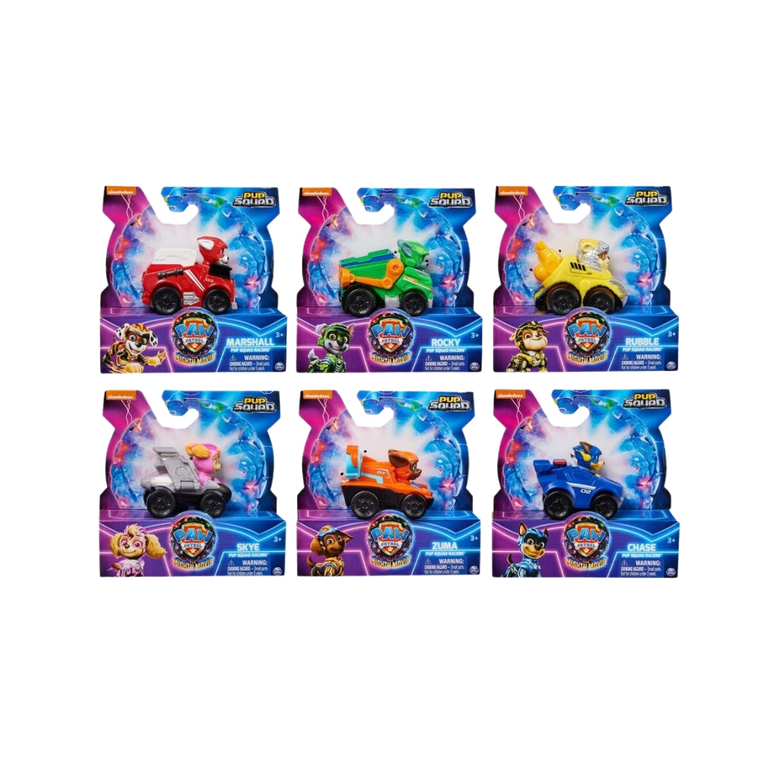 Paw Patrol Pop Squad Racers (Assorted)