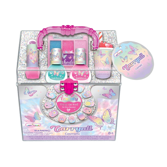Butterfly Carryall Cosmetic Set