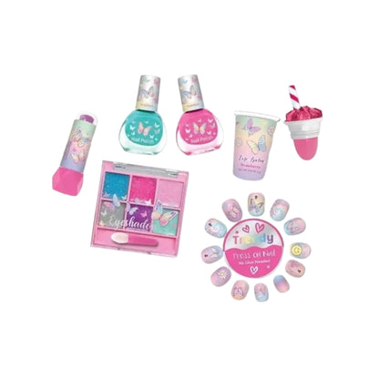 Butterfly Carryall Cosmetic Set