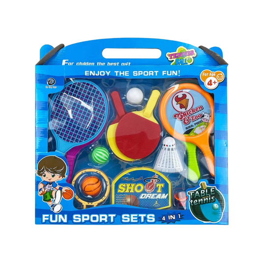 4-in-1 Active Fun Sports Set