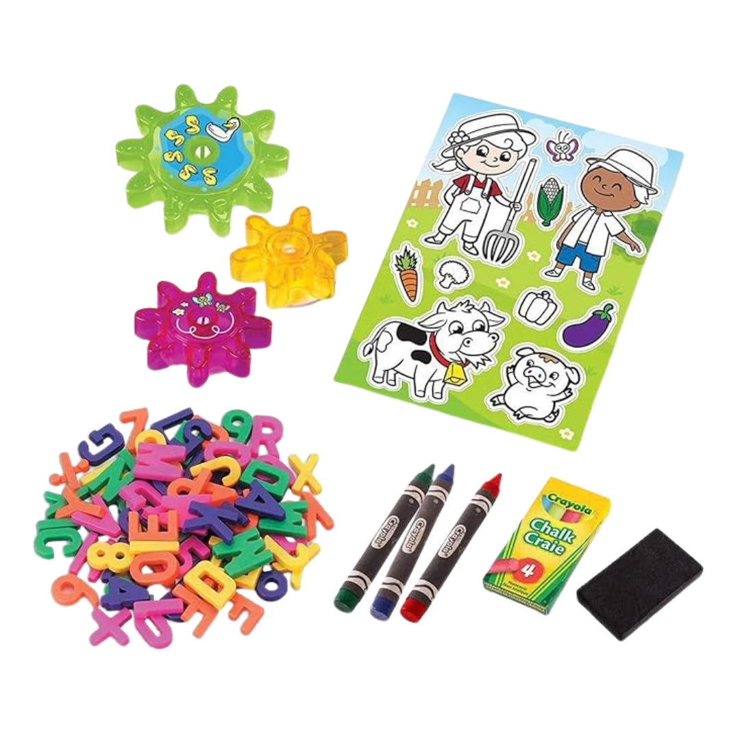 Crayola Double-Sided Board & Farm Playset