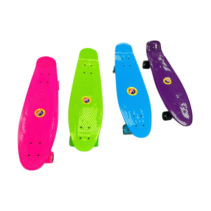 Skateboard With Light-Up Wheels (Assorted)