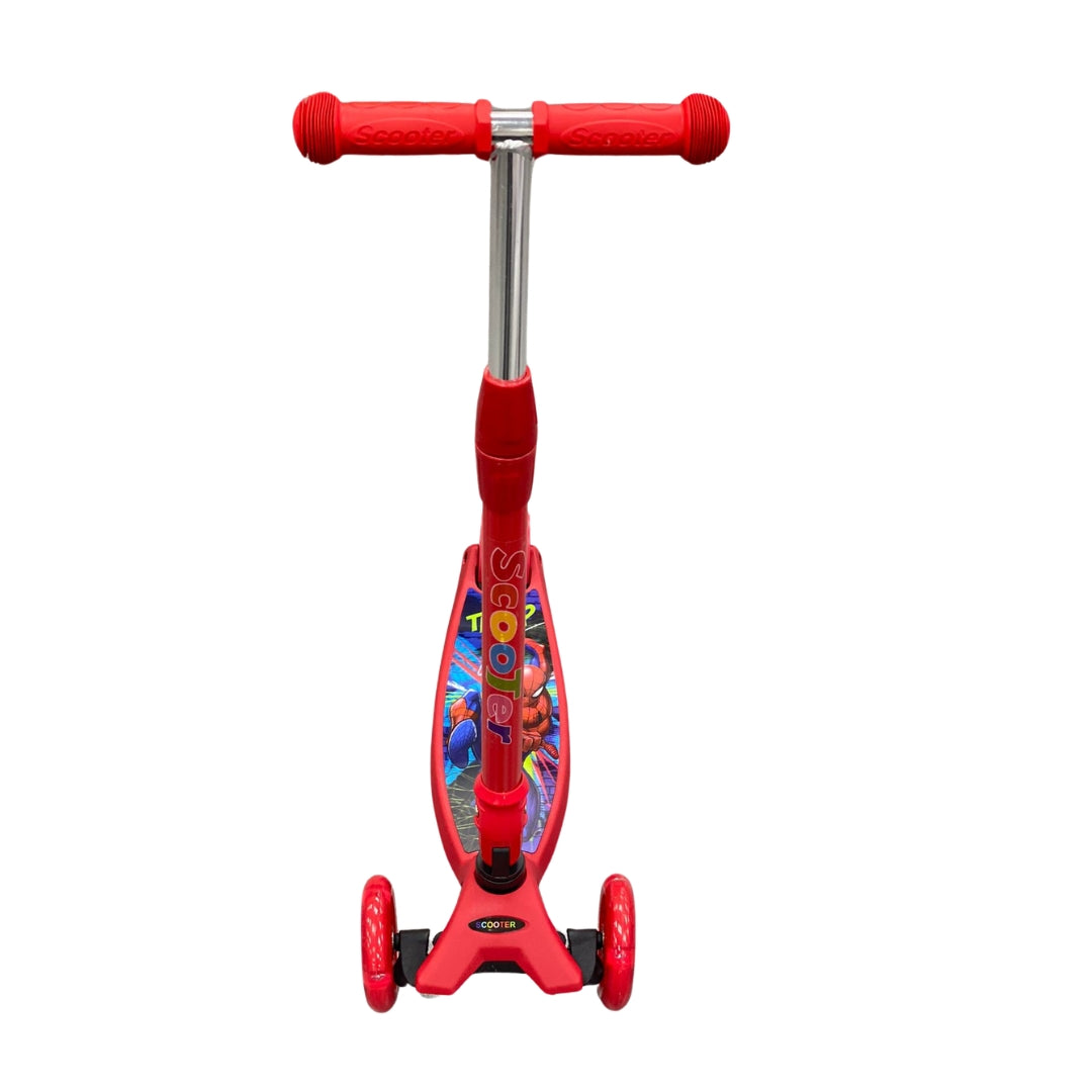 Spider-Man Foldable Scooter Red