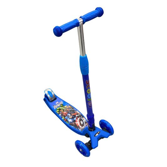 Avengers Foldable Scooter Blue