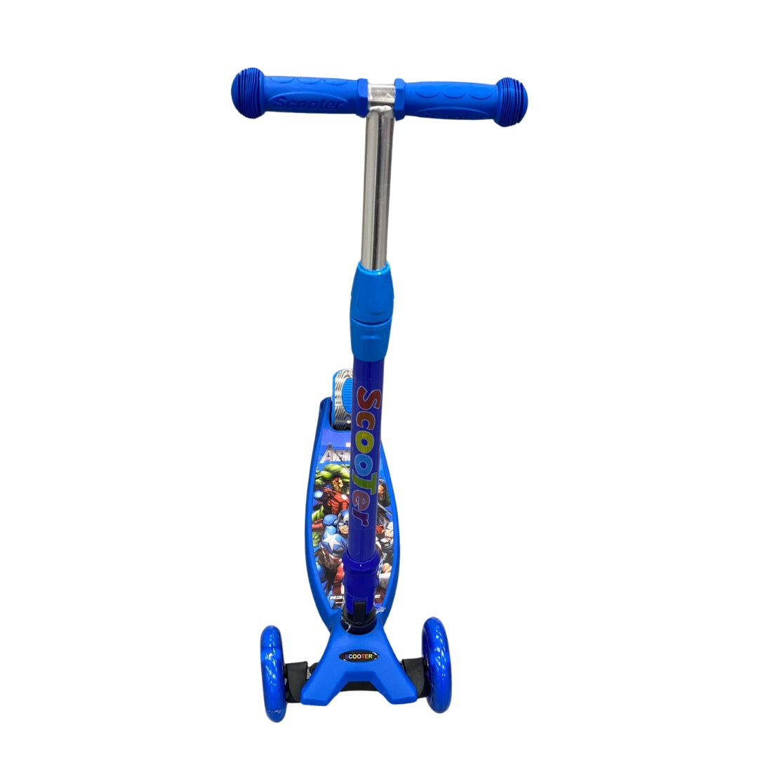 Avengers Foldable Scooter Blue