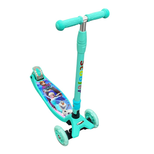 Disney Frozen Foldable Scooter Blue & Green