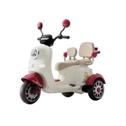 6V Vespa Style Ride On Motorcycle (Red)