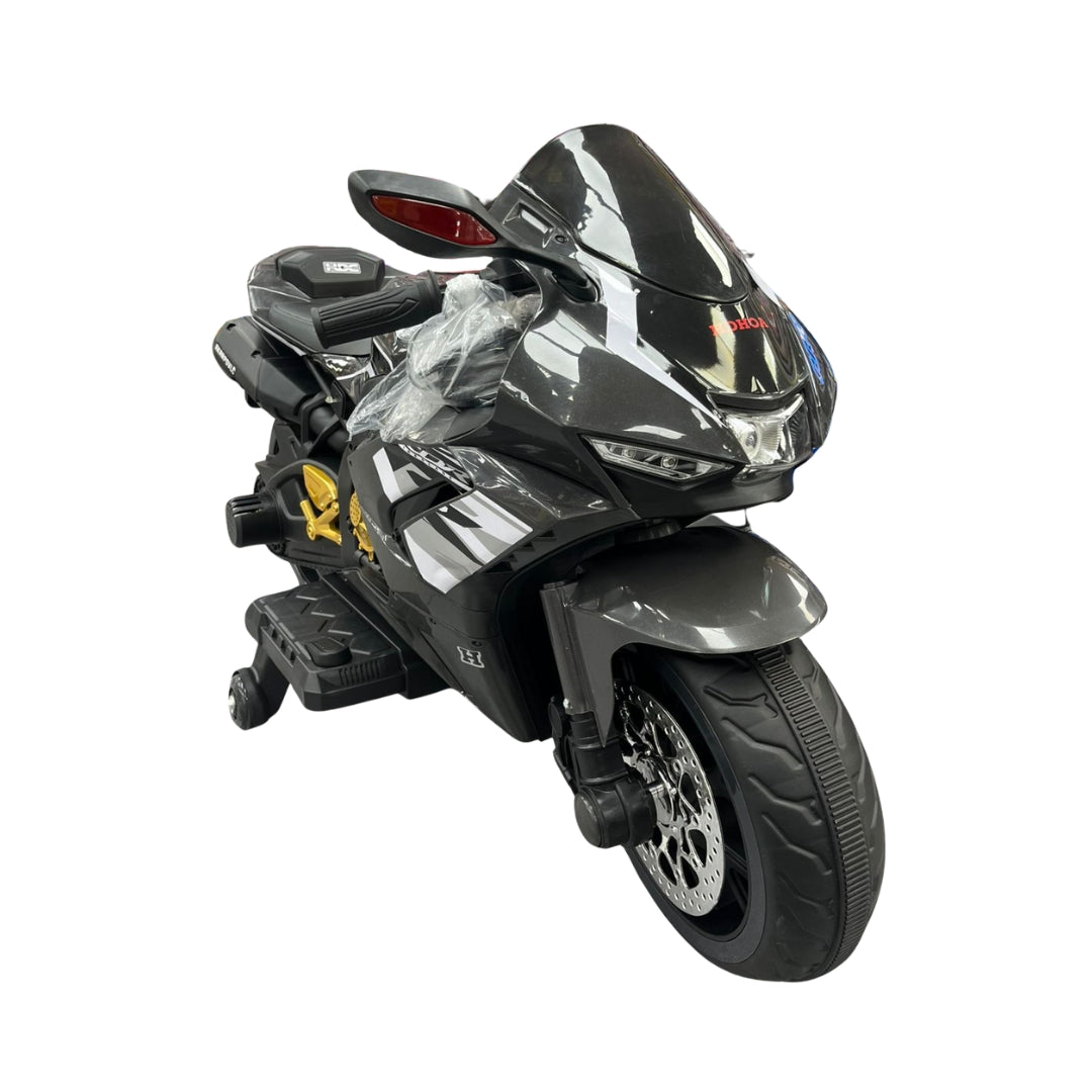 12V Ride On Motorcycle (Black)