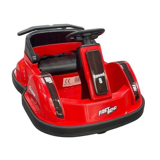 Red Electric Bumper Car 6V