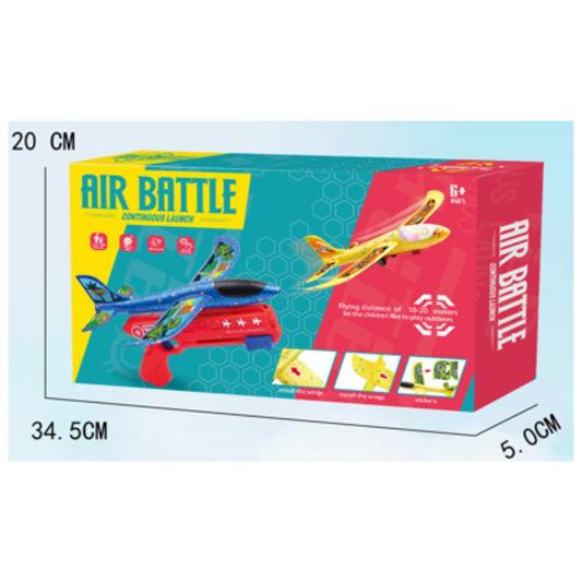 Aircraft Launcher Toy with 34CM Light-Up Plane
