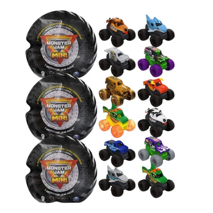 Monster Jam Mini Trucks (Assorted)