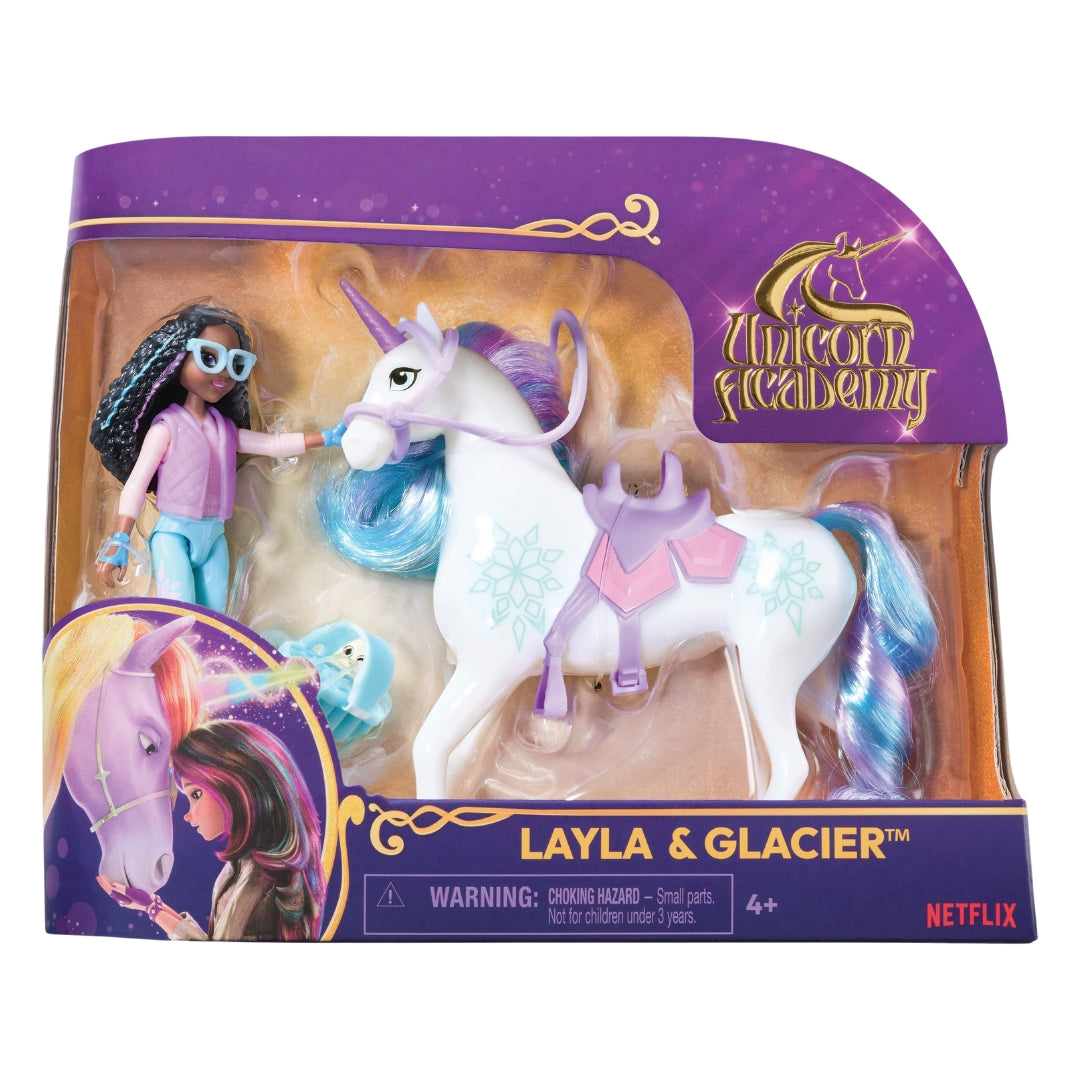 Unicorn Academy Small Doll & Unicorn Set (Assorted)