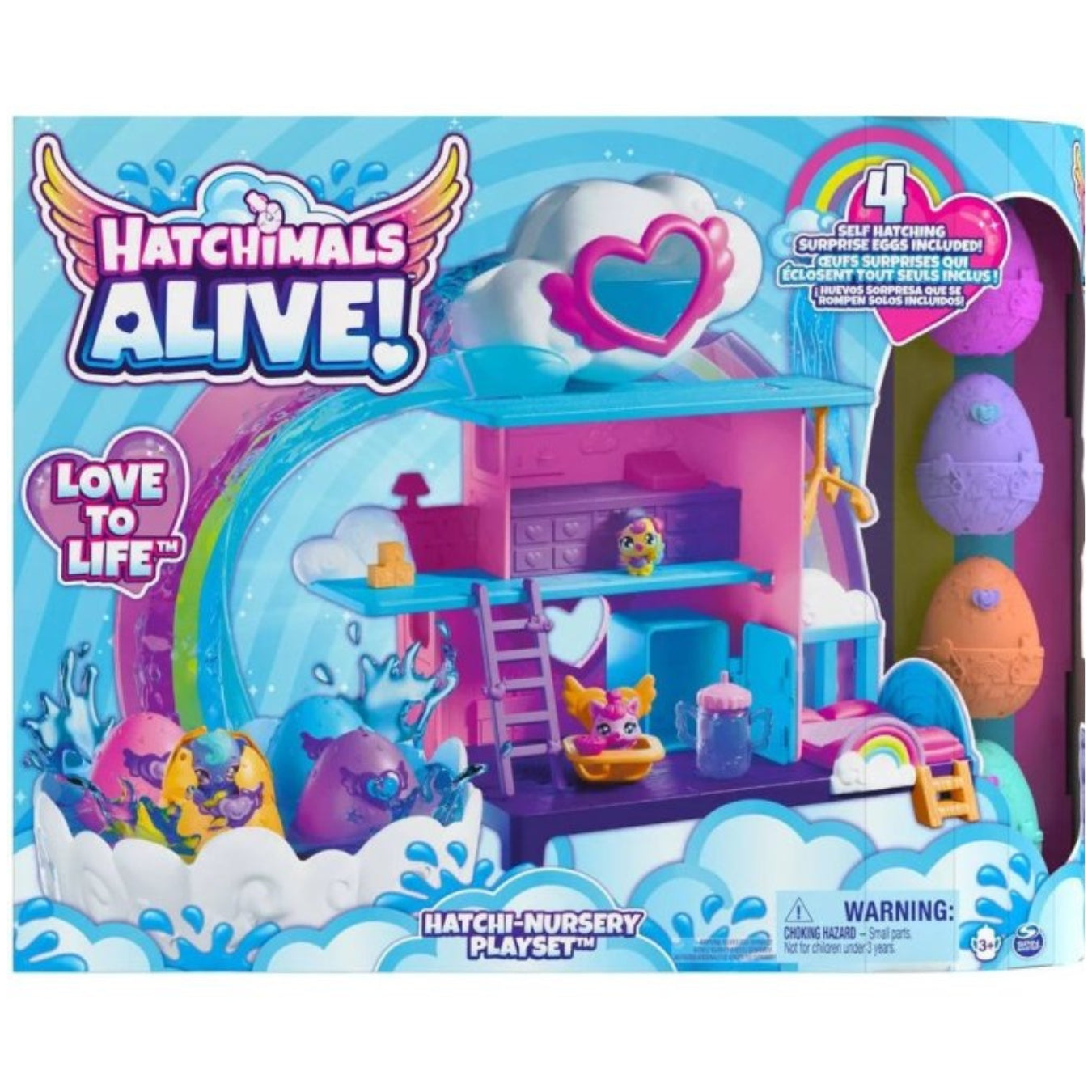 Hatchimals Alive Hatchi-Nursery Playset