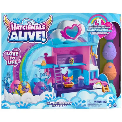 Hatchimals Alive Hatchi-Nursery Playset