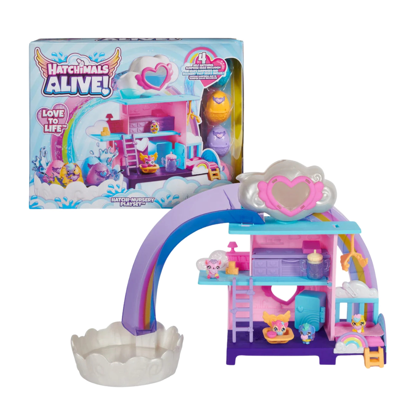 Hatchimals Alive Hatchi-Nursery Playset