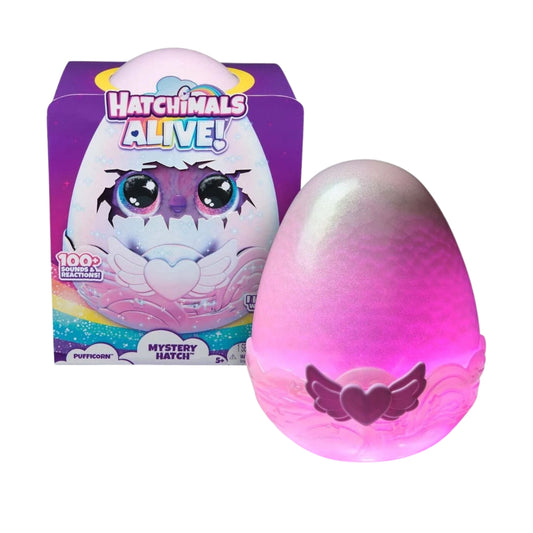Hatchimals Alive Mystery Hatch Pufficorn (Assorted)