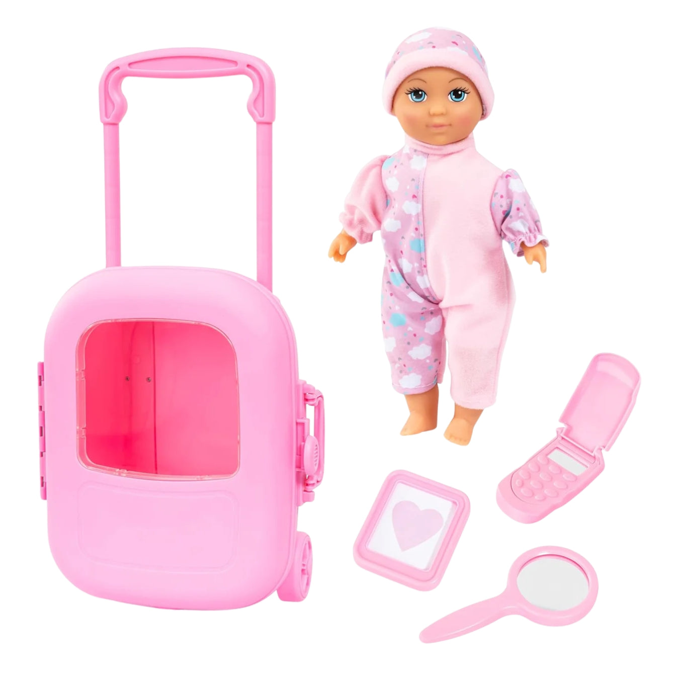 Bayer Doll with Baby Carrier Playset