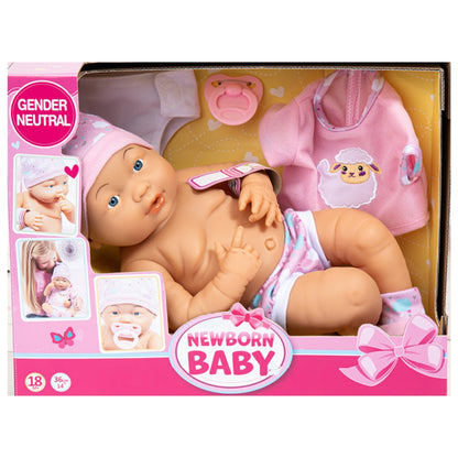 Bayer Cute Newborn Baby Doll