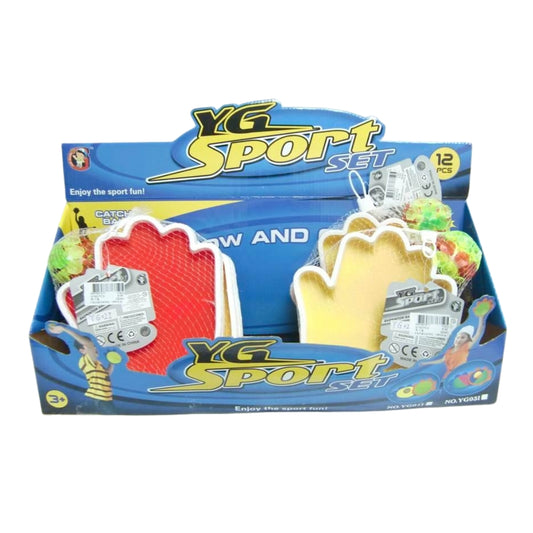 Hand-Shaped Suction Cup Ball Racket (Assorted)