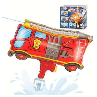 Fire Truck Inflatable Electric Water Gun
