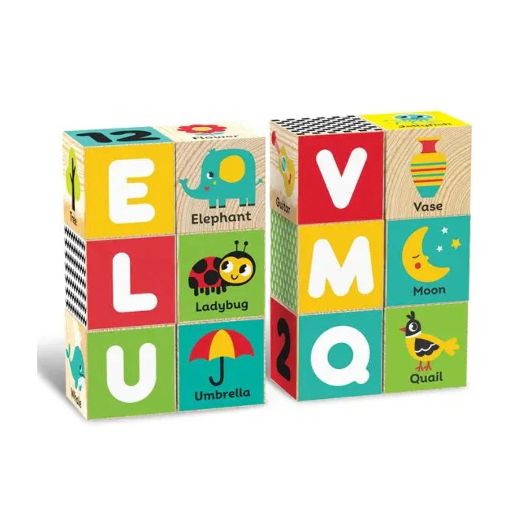 Kids Hits ABC Wooden Blocks