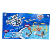 2-in-1 Water Football & Basketball Set