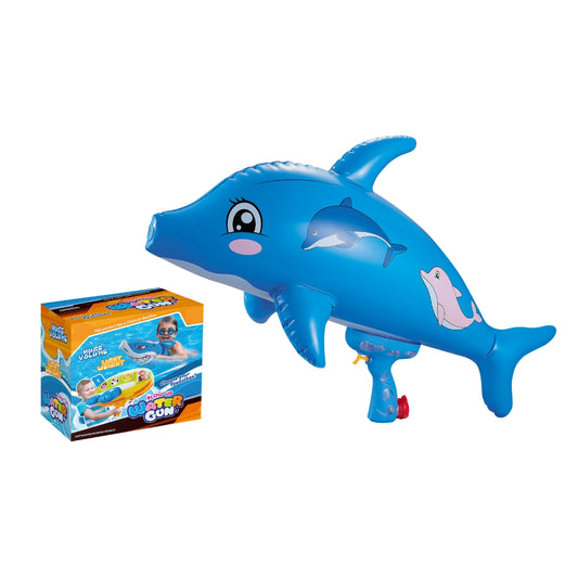 Inflatable Dolphin Water Gun