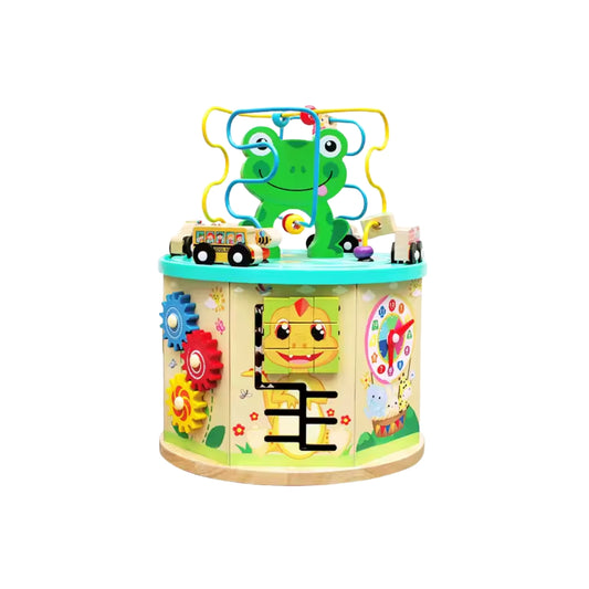 Seven Sides Bead Stringing Toy
