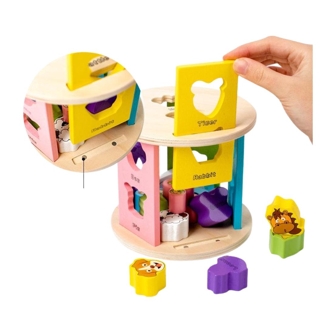 Wheel Learning Toy Animal Wheel β TOYS 4 LESS