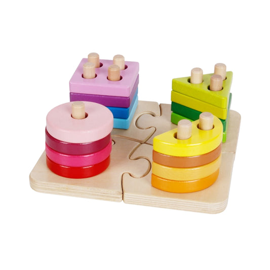 Wooden Shape Sorting Cube