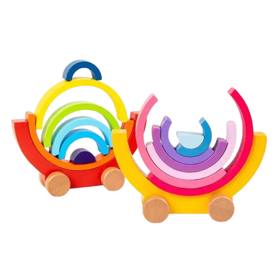 Fun Rainbow Car