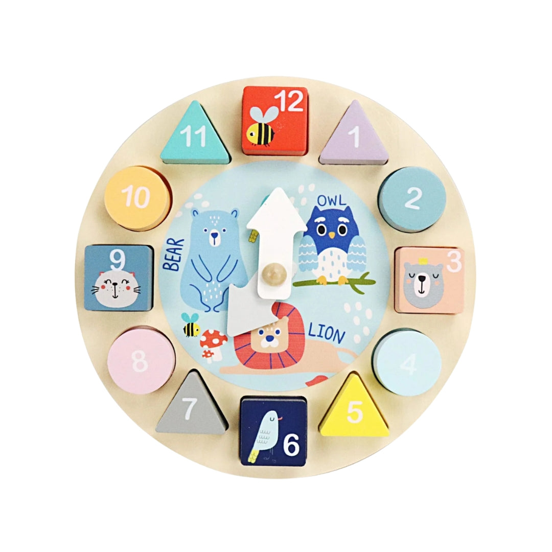 Building Block Clock – TOYS 4 LESS