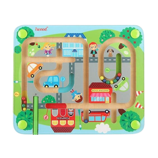 Urban Traffic Magnetic Maze
