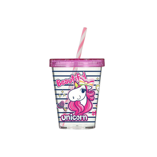 Herevin Unicorn Cup with Straw