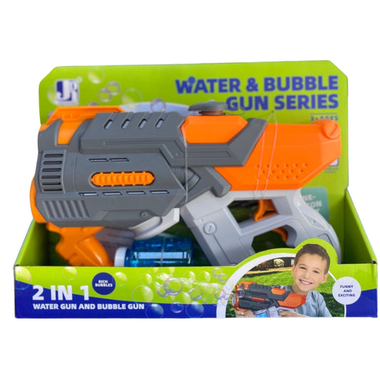 2-in-1 Water and Bubble Gun