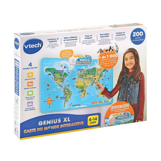 Vtech Carte du Monde Interactive Genius XL