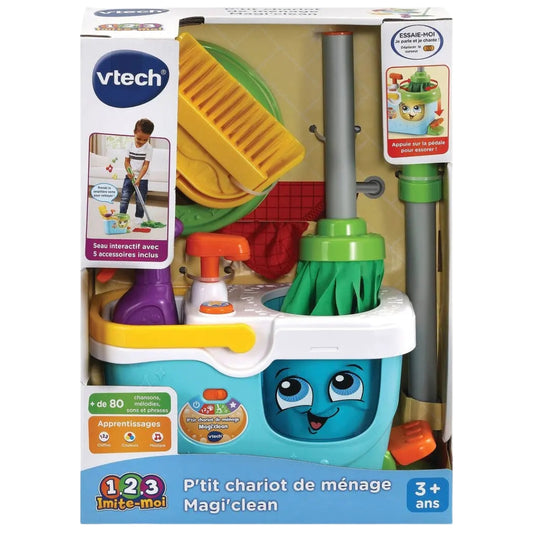 Vtech P'tit Chariot De Menage Magi Clean