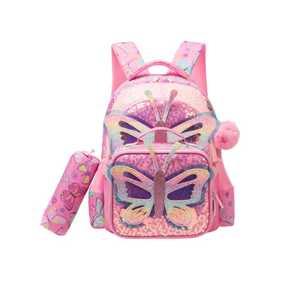 Backpack Butterfly Set of 3 PCS