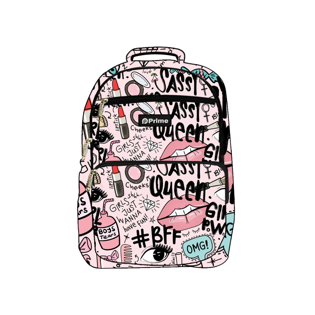 Prime Sassy Queen Backpack Set