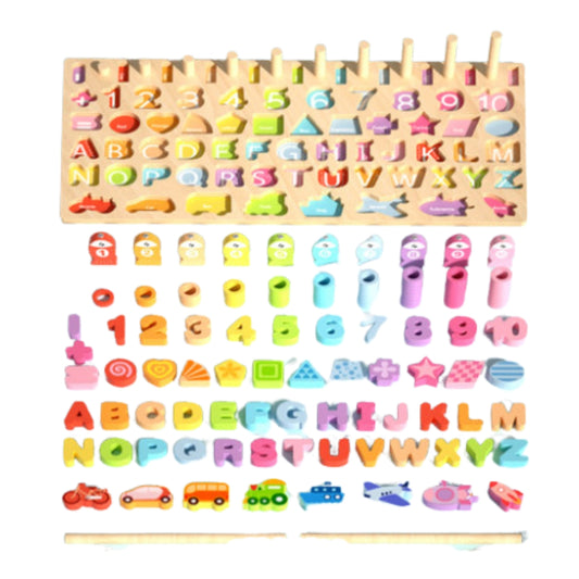 6-in-1 Multifunctional Numbers Board