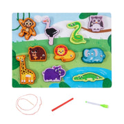 Magnetic Wooden Animal Puzzle
