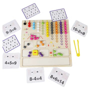 Montessori Arithmetic Bead Board Game